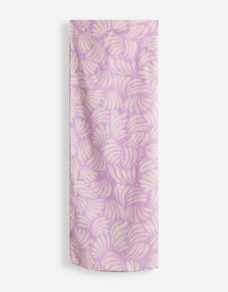 Sjaal - patroon - lila