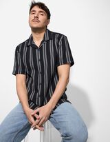 Chemise - Rayures - Bleu foncé