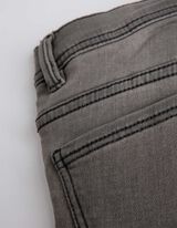 Džínsy - Obnosený vzhľad - tmavoseda