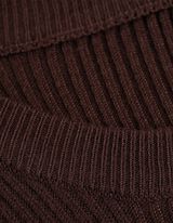 Abito - Misto viscosa - marrone scuro