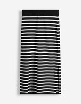 Strickrock - Wadenlang - schwarz