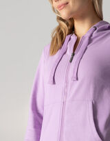 Dukserica sa kapuljačom - Kapuljača - ljubicasta