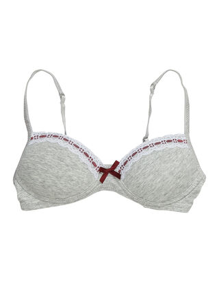 M&auml;dchen Soft-BH mit Spitzenbesatz