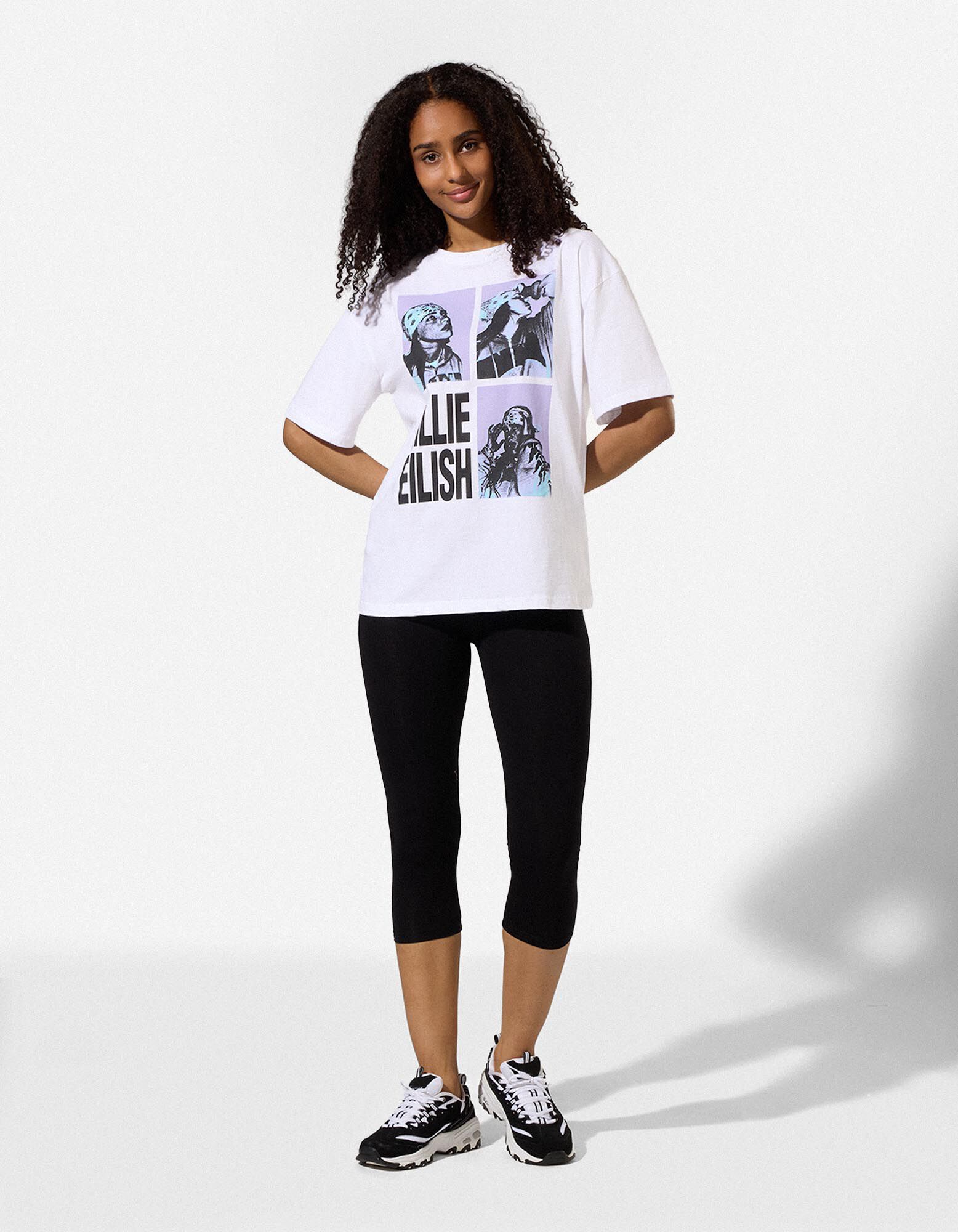 T-shirt - Print - wit