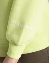 Džemperis - &bdquo;Oversized&ldquo; stiliaus - sviesiai zalias