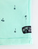 Bermuda  - Risvolti fissi sul fondo gamba - turchese