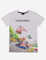 T-s&auml;rk - Super Mario - valge