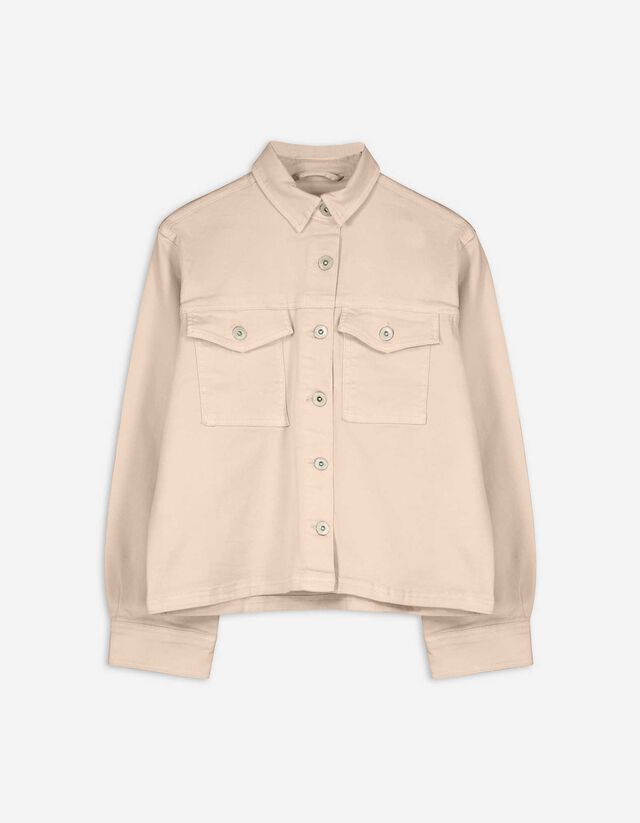 Giacca di jeans - Denim colorato - beige
