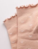 Socken - Herzen - rosa