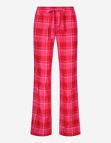 Pantaloni de pijama - Imprimeu în carouri - Roz
