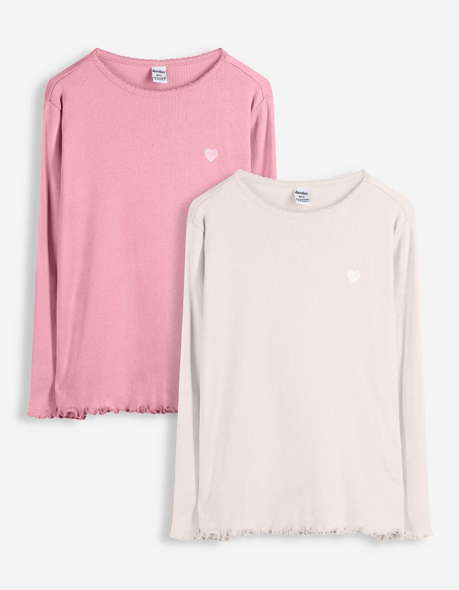 Langarmshirt - Stickerei