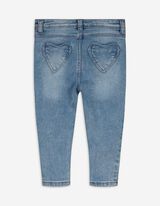 dżinsy - efekt termiczny - niebieski