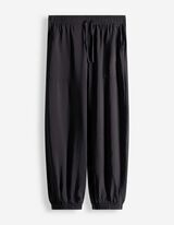 Kalhoty - Balonov&yacute; střih - cern&aacute;