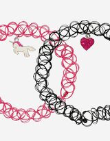 Choker - Anh&auml;nger - schwarz