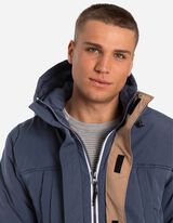 Talvejope - peidetud taskud - tumesinine