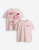 Majica kratkih rukava - Print - pink