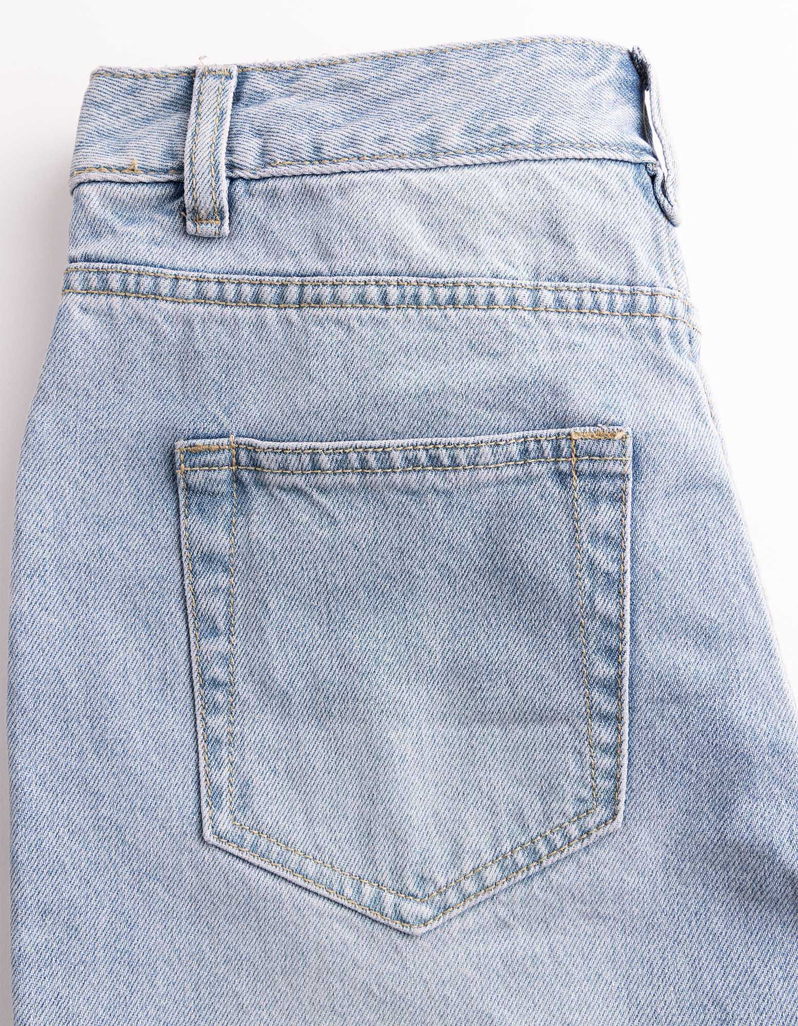 Bermuda  - Relaxed Fit - Hellblau