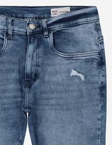 Dž&iacute;nsy - Skinny Fit - tmavomodra