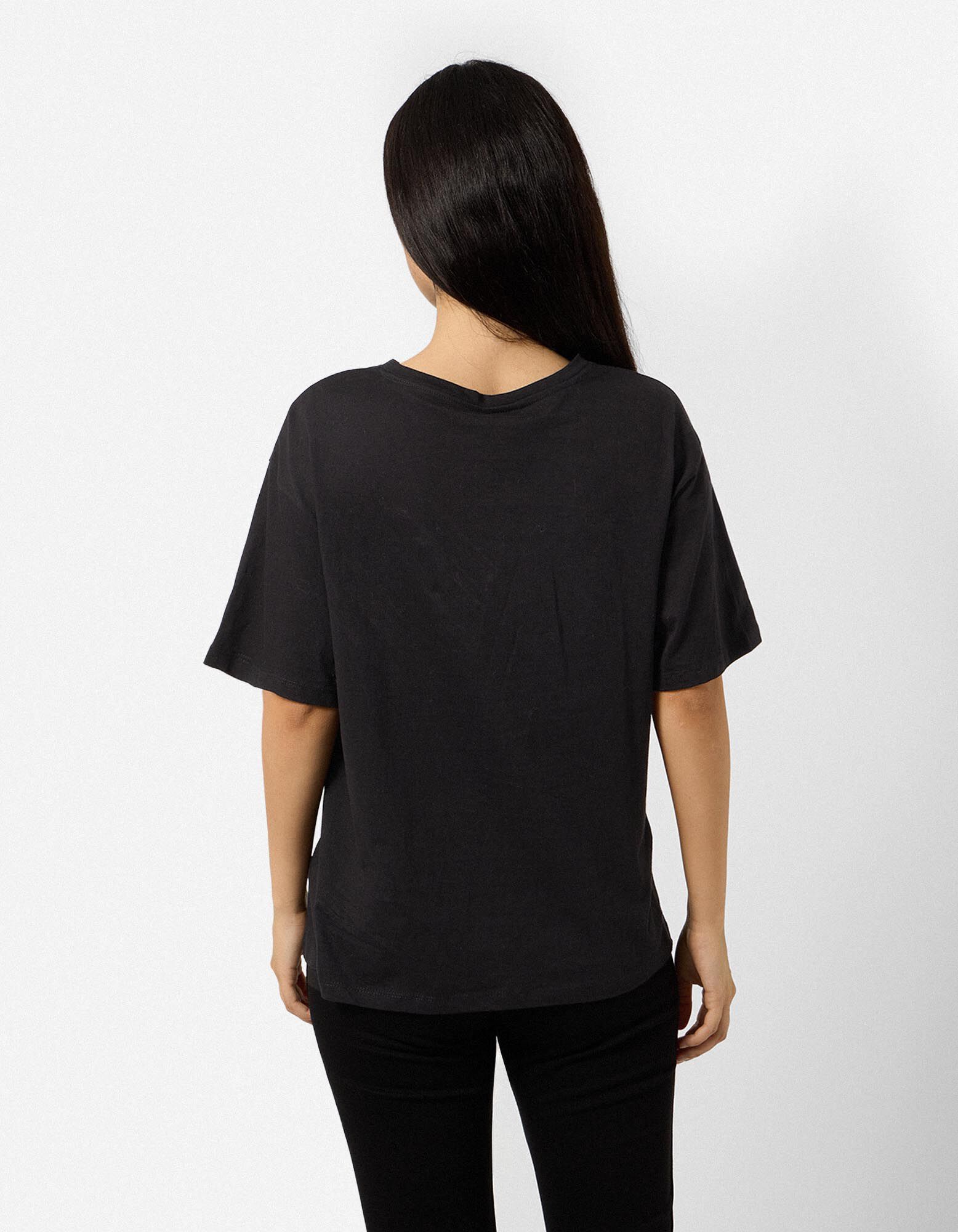 T-shirt - Amy Winehouse - noir