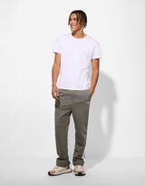 Jogginghose - einfarbig - dunkelgr&uuml;n