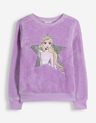 Sweatshirt - Frozen - Roze