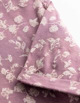 T-Shirt - Allover-Muster - Rosa