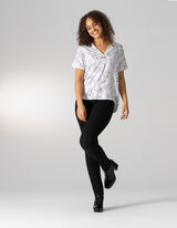 Haut en dentelle - Viscose - blanc