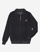 Strickjacke - Meliert