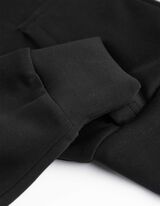 Sweatshirt - Effen - zwart