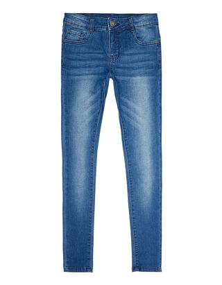M&auml;dchen Skinny Fit Jeans im Stone Washed Look 