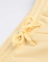 Pantaloni jogging - evazat Fit - Galben deschis