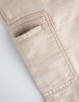 Pantaloni scurți bermude - Twill - Bej