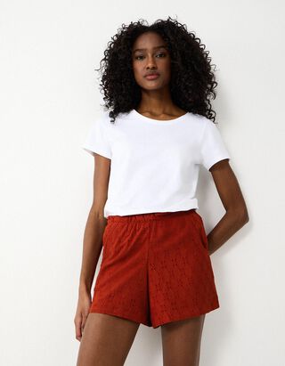 Shorts - Regular Fit - Rost