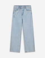 Jeans - Kettedetail - hellblau