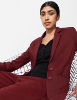 &Scaron;varkas - Sagų juostelė - tamsiai raudonas