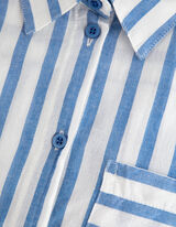 Blouse - Borstzak - blauw