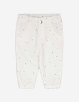 Pantalone - Šareni print - bela
