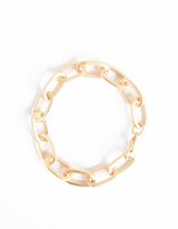 Braccialetto - Catena a maglie - oro