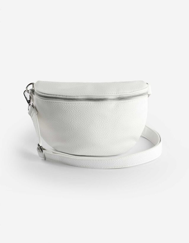 Marsupio - Similpelle - bianco
