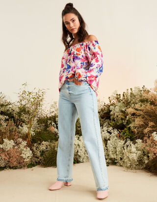 Jean - Coupe Straight Fit - Bleu clair