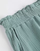 Bő nadr&aacute;g - Muszlin - s&ouml;t&eacute;tz&ouml;ld