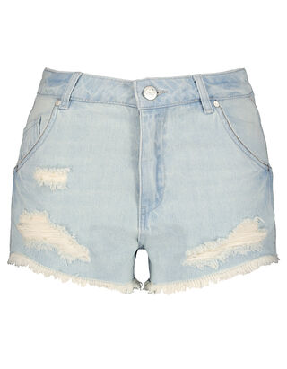 Damen Jeansshorts mit Destroyed-Effekten