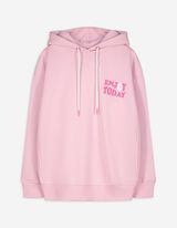 Džemperis - Gaubtas - sviesiai rozinis