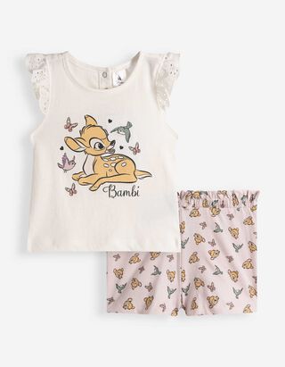 P&oacute;l&oacute;b&oacute;l &eacute;s nadr&aacute;gb&oacute;l &aacute;ll&oacute; szett - Bambi - feher