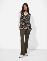 Gilet in orsetto - Peluche - bianco