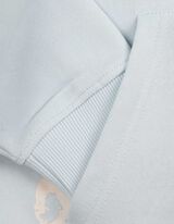 Sweatshirt - Allover-Print - hellblau