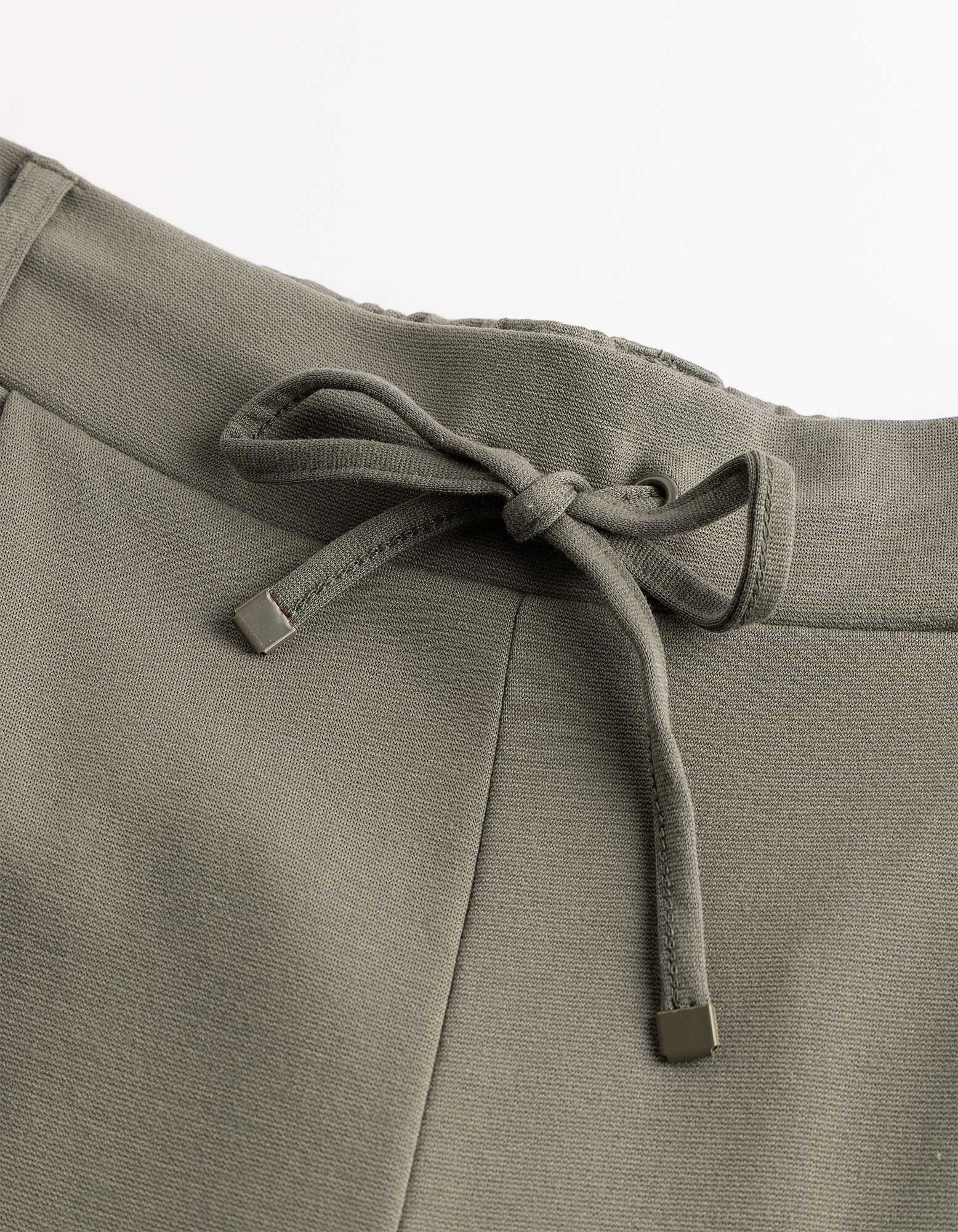 Caprihose - Skinny Fit - gr&uuml;n