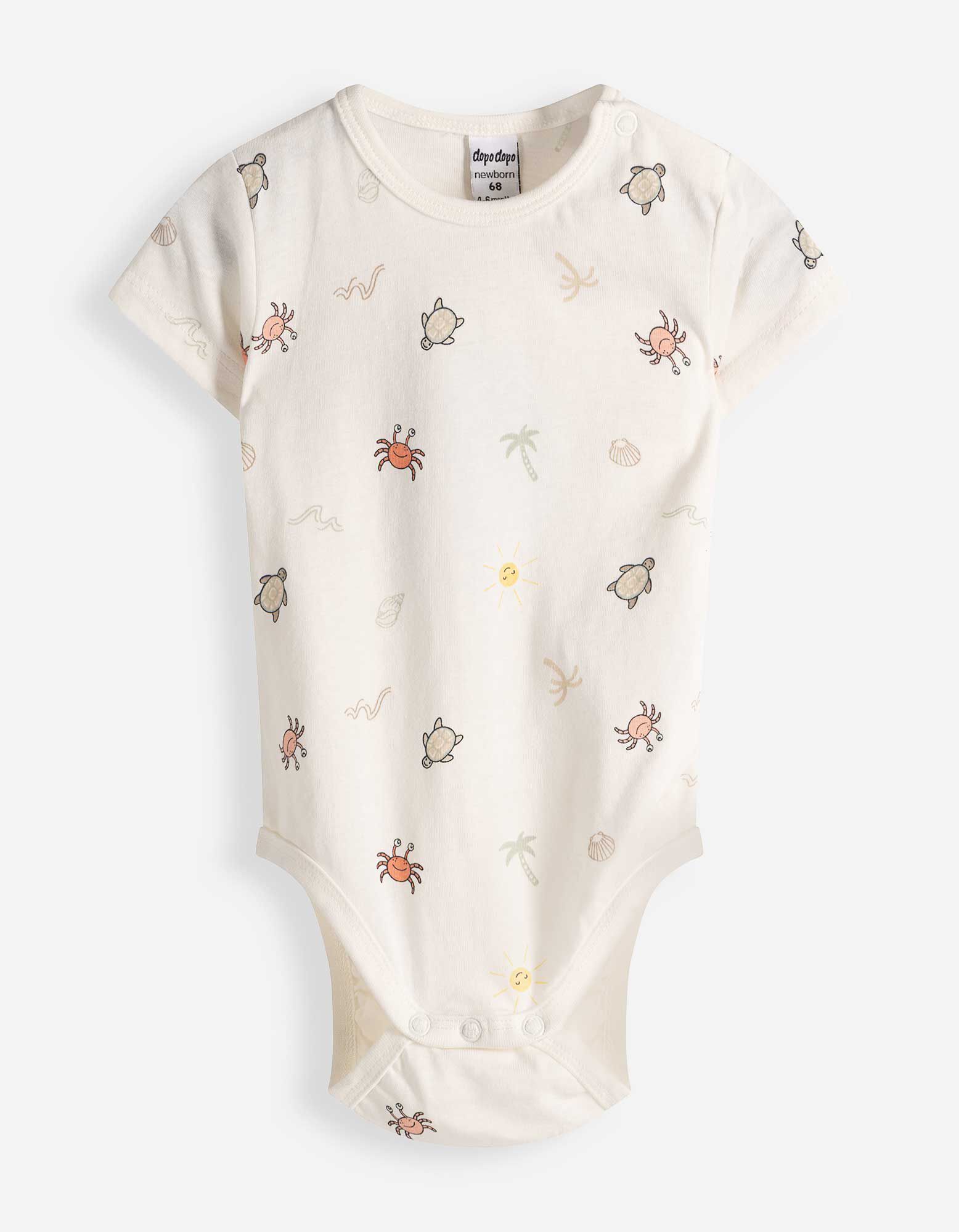 Body z kr&oacute;tkim rękawem - Pakiet 2 szt.