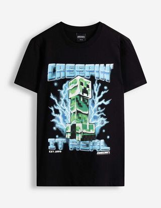 Tričko - Minecraft - Čern&aacute;