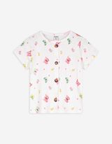 T-shirt - Abbottonatura - bianco